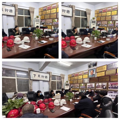 河南偉志鋼模板廠家董事長(zhǎng)來保軍研討技能改革